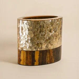 Capiz Gold Table Lamp