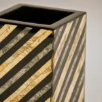 Capiz Gold Pencil Holder